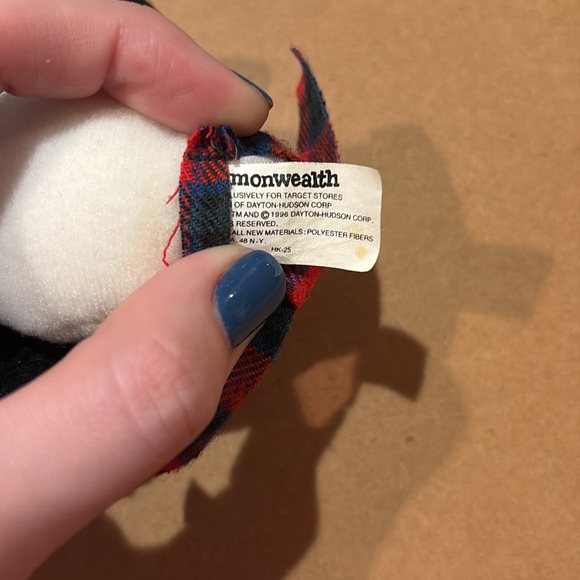 Snowman Head Plush Xmas Decor - Picture 3 of 3